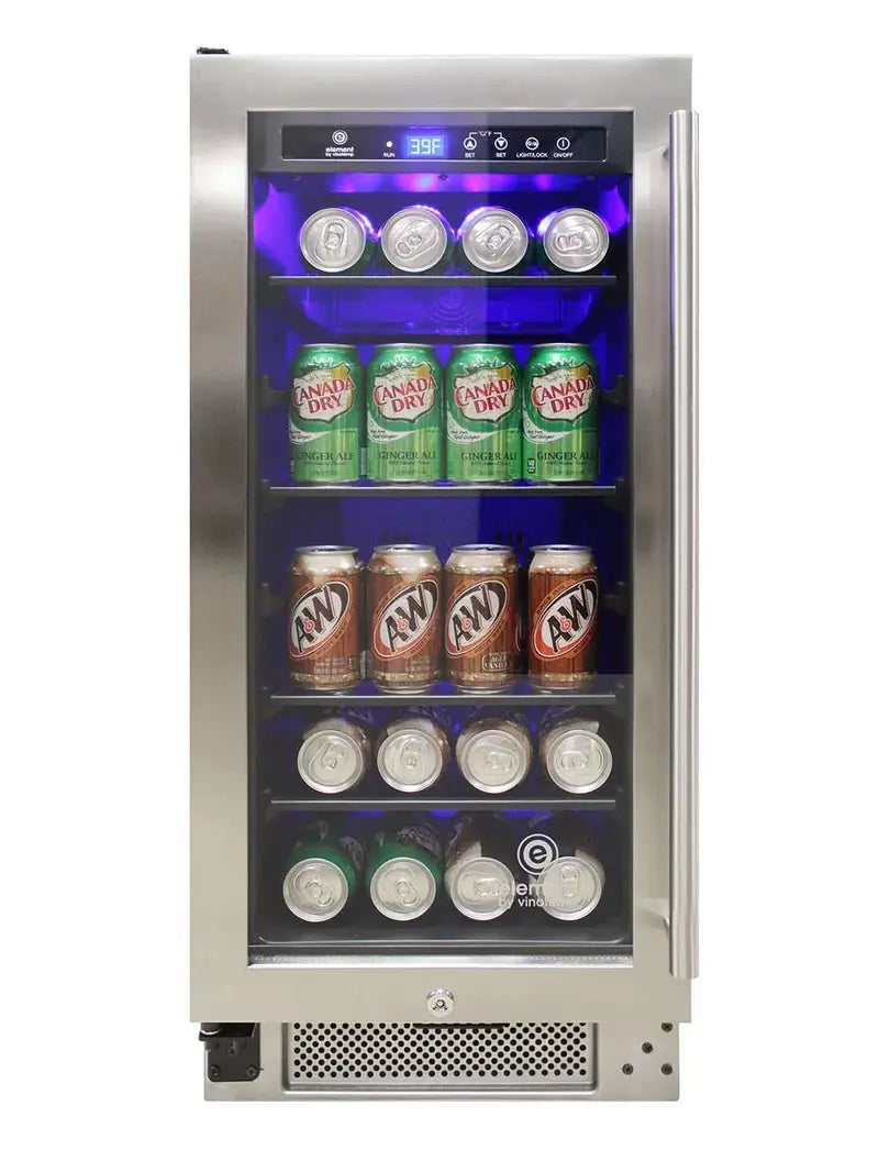 Connoisseur 68 Can 15" Convertible Beverage Refrigerator | Fridge.com