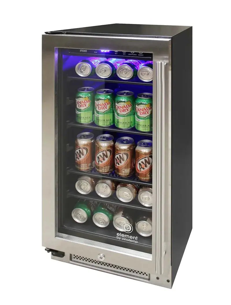 Connoisseur 68 Can 15" Convertible Beverage Refrigerator | Fridge.com