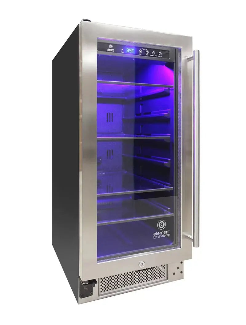 Connoisseur 68 Can 15" Convertible Beverage Refrigerator | Fridge.com