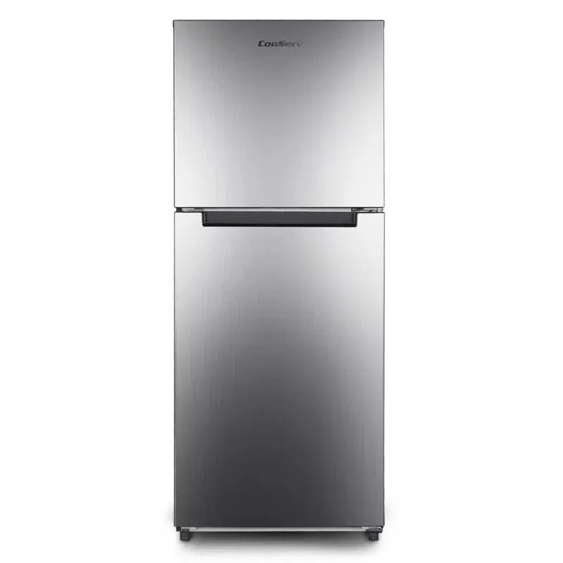 Conserv 10Cf Top Freezer Refrigerator 24In Frost Free E-Star Quiet 43Db 110V SS | Fridge.com