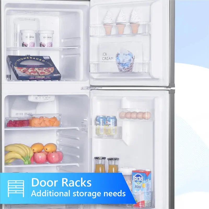 Conserv 10Cf Top Freezer Refrigerator 24In Frost Free E-Star Quiet 43Db 110V SS | Fridge.com