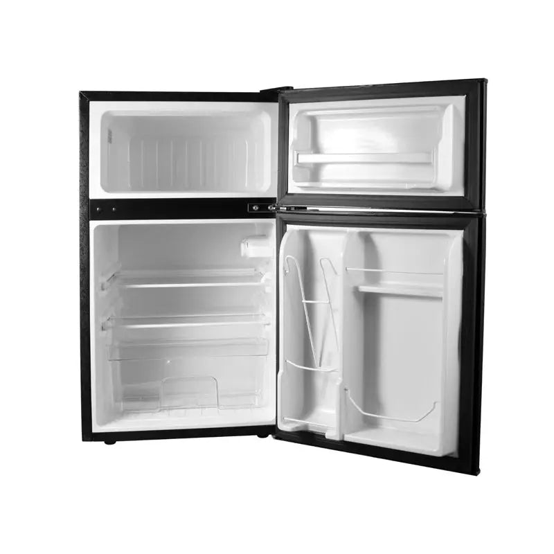 Conserv 19" STAINLESS Compact 2 Door Mini Refrigerator 3Cf Reversible Door 110V | Fridge.com