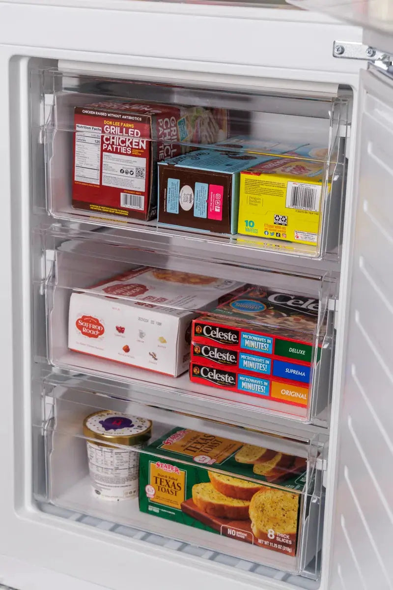 Conserv 24In Retro Bottom Mount Refrigerator Fast Freeze 110V | Fridge.com