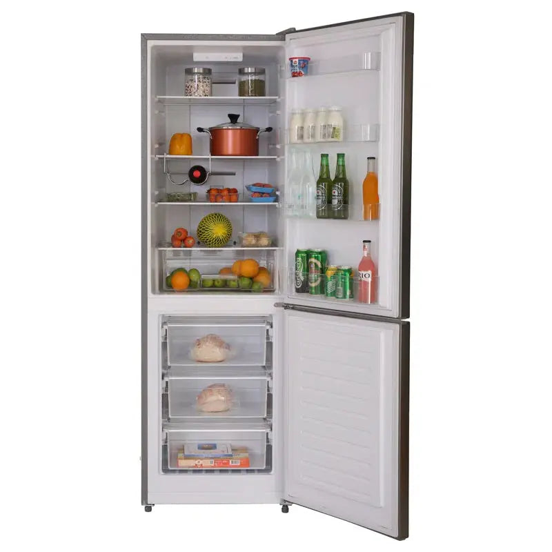 Conserv 24" Wide 10.8 Cu.Ft.Bottom Freezer Refrigerator Stainless | Fridge.com