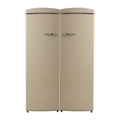 Conserv 8.3 Cu. Ft. Black Classic Retro Upright Freezer - 11 Cu. Ft. Black Classic Retro Refrigerator | Fridge.com