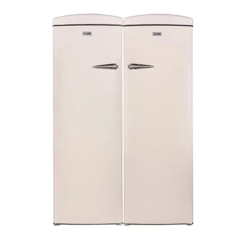 Conserv 8.3 Cu. Ft. Black Classic Retro Upright Freezer - 11 Cu. Ft. Black Classic Retro Refrigerator | Fridge.com