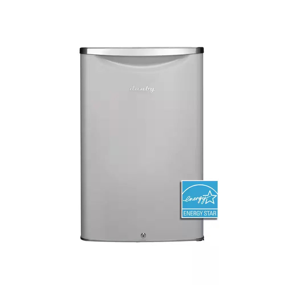 Contemporary Classic 4.4 Cu. Ft. Retro Mini Fridge in Pearl White without Freezer | Fridge.com