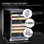 24 In. 46-Bottle 750 Ml Dual Temperature Zone Built-In Wine Refrigerator / Cooler | Fridge.com