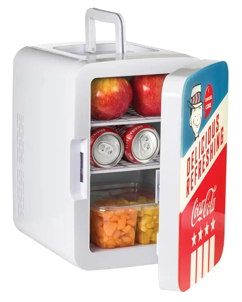 Cooluli Americana Retro .35 Cubic Feet Portable Countertop Mini Fridge | Fridge.com