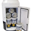 Corona 8 Can Portable Mini Fridge Beer Can Shaped Personal Cooler Travel Fridge White | Fridge.com