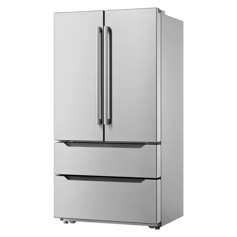 Cosmo 36" 22.5 Cubic Feet Energy Star Smudge-Resistant French Door Refrigerator | Fridge.com