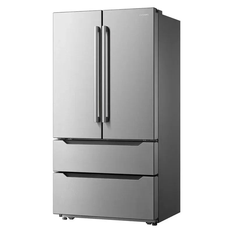 Cosmo 36" 22.5 Cubic Feet Energy Star Smudge-Resistant French Door Refrigerator | Fridge.com