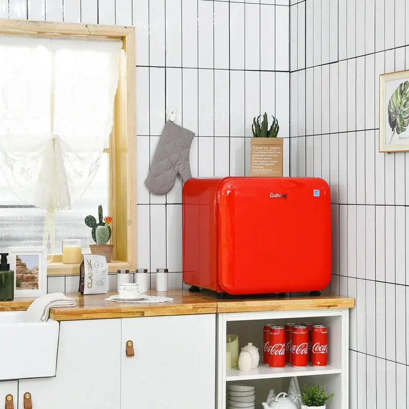 Costway 1.6 Cubic Feet Portable Freestanding Mini Fridge | Fridge.com