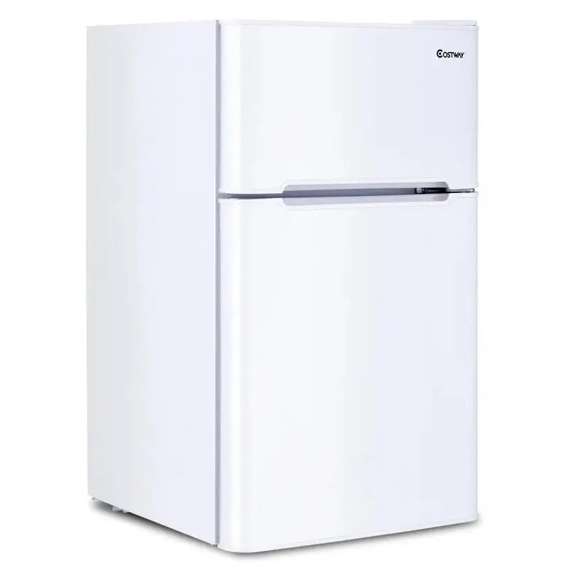 Costway 3.2 Cubic Feet Portable Freestanding Mini Fridge with Freezer | Fridge.com