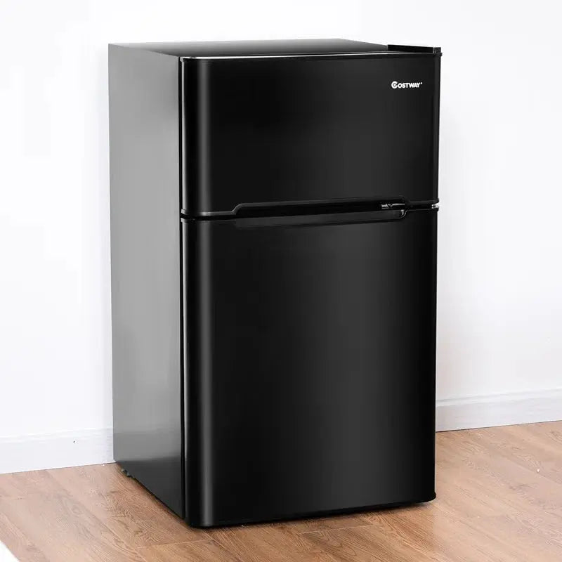 Costway 3.2 Cubic Feet Portable Freestanding Mini Fridge with Freezer | Fridge.com