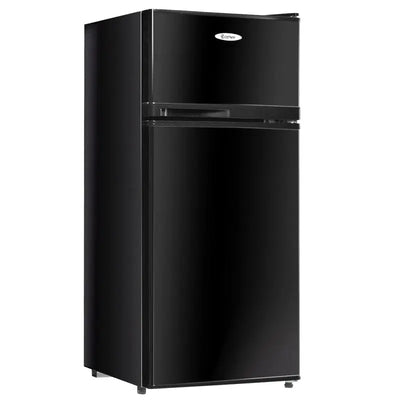 Costway 3.4 Cubic Feet Portable Freestanding Mini Fridge with Freezer | Fridge.com