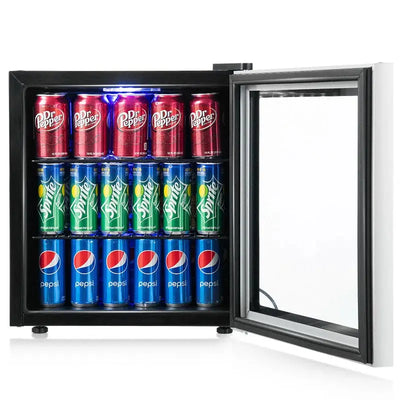 Costway 60 Cans (12 Oz.) Outdoor Rated Freestanding Beverage Refrigerator | Fridge.com