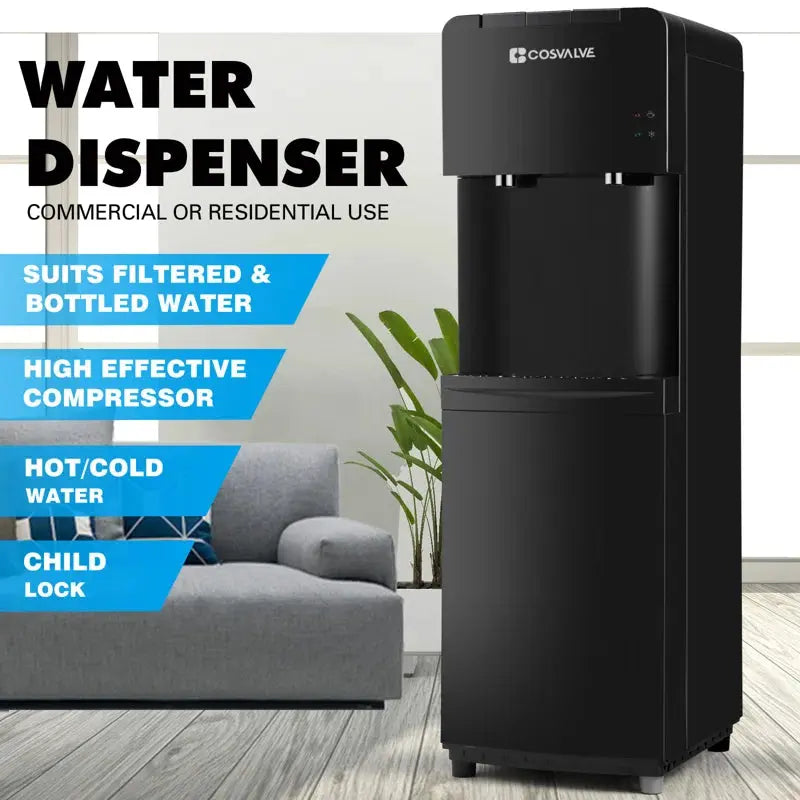 Cosvalve Free Standing Top Loading Water Dispenser | Fridge.com