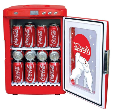 Coca-Cola 28 Can Portable Cooler Warmer with Display AC/DC 25L (26 Qt) | Fridge.com