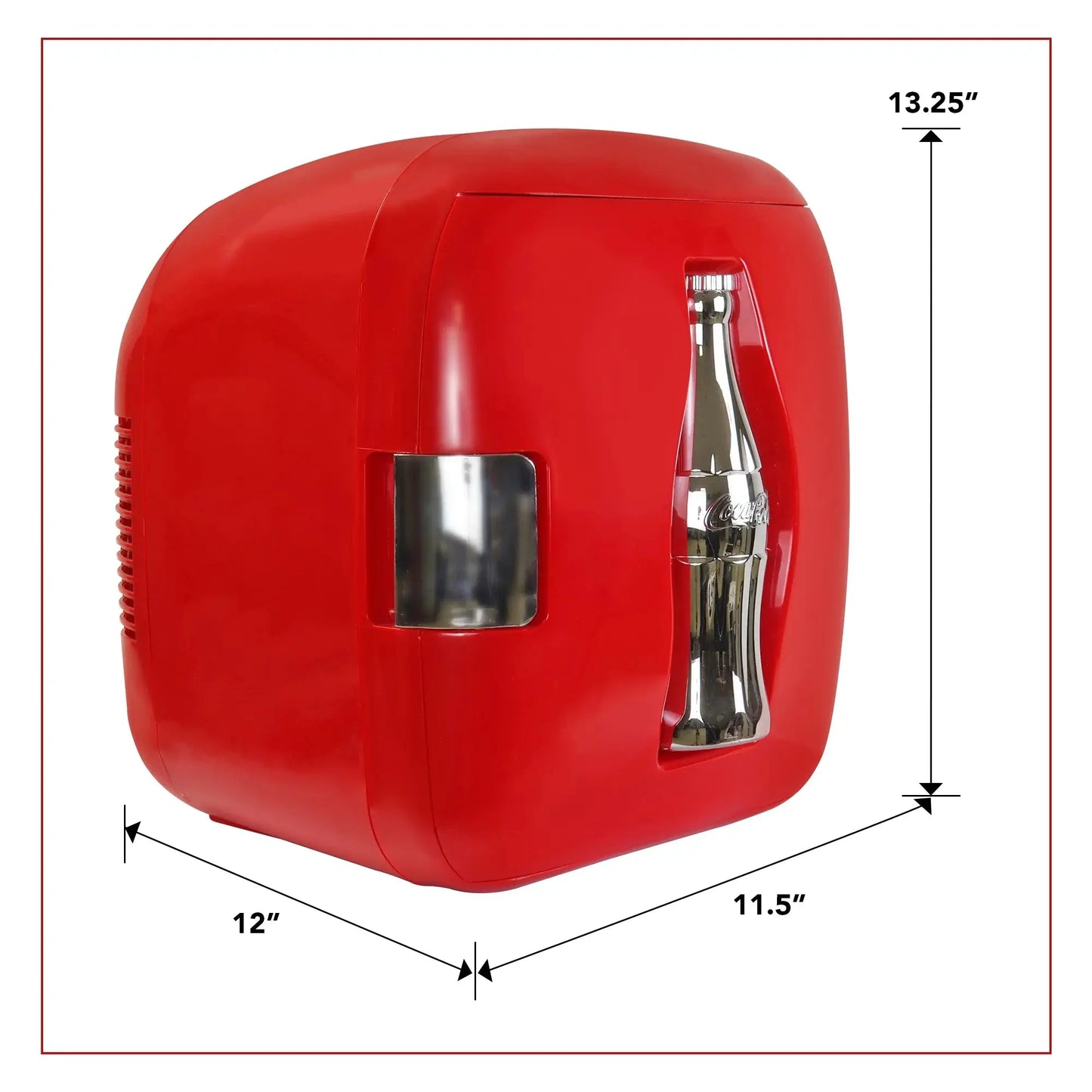 Coca-Cola Heritage 12 Can Portable Cooler/Warmer AC/DC 7.9L (8.3 Qt) | Fridge.com