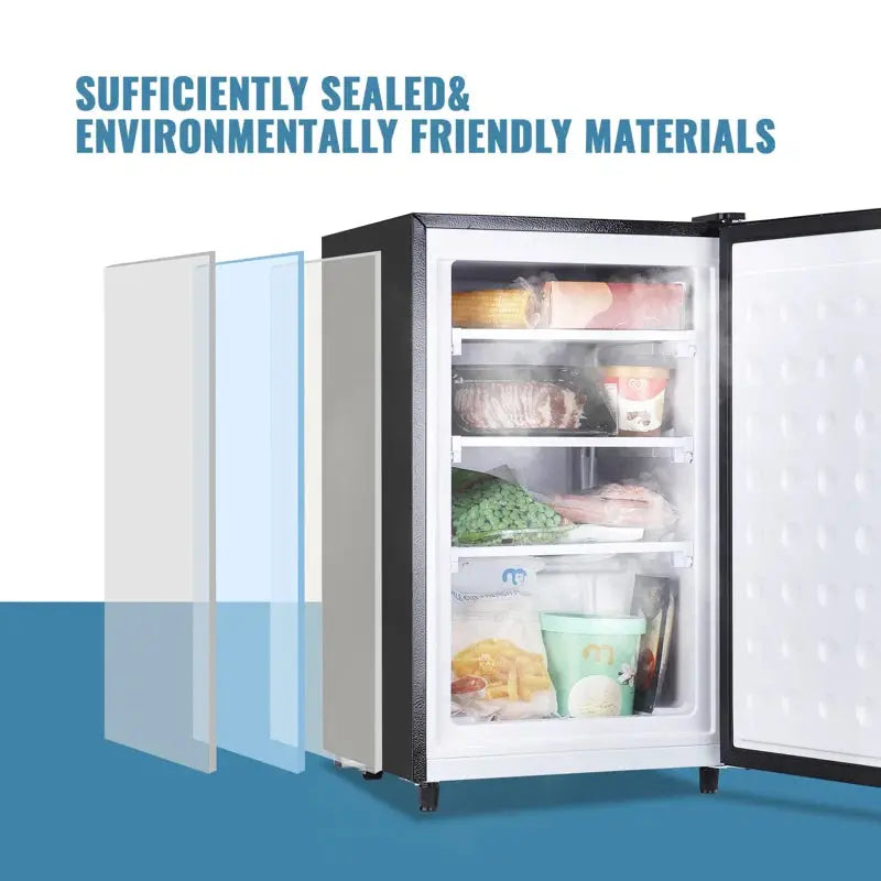 DEMULLER 3.2 Cubic Feet Upright Freezer | Fridge.com