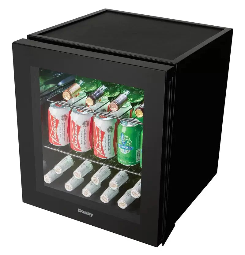 Danby 17.5'' 16 Bottle Single Zone Freestanding Wine Refrigerator | Fridge.com