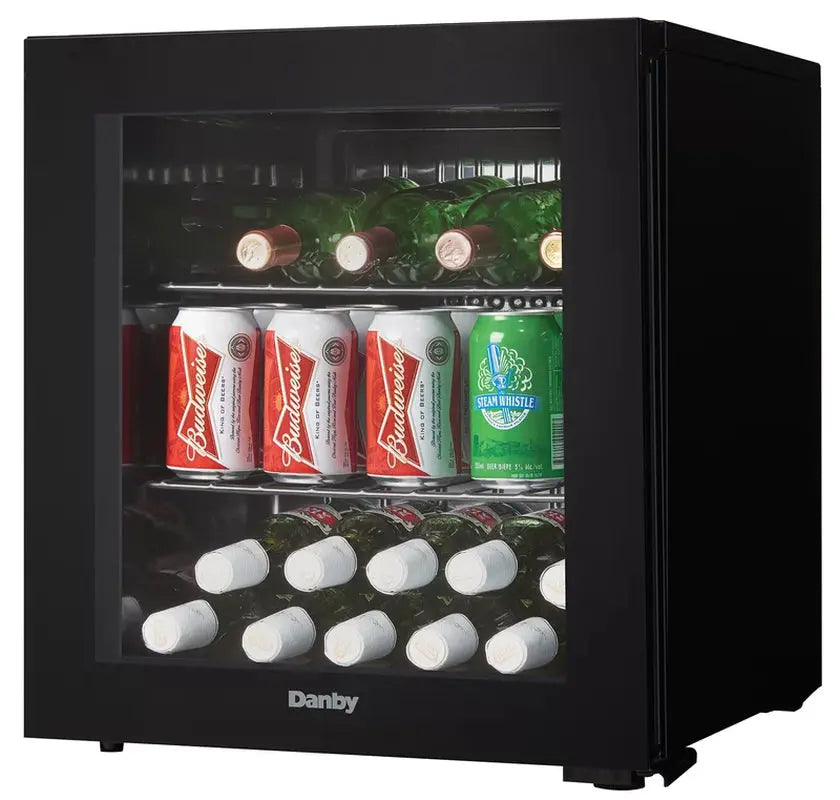 Danby 17.5'' 16 Bottle Single Zone Freestanding Wine Refrigerator | Fridge.com