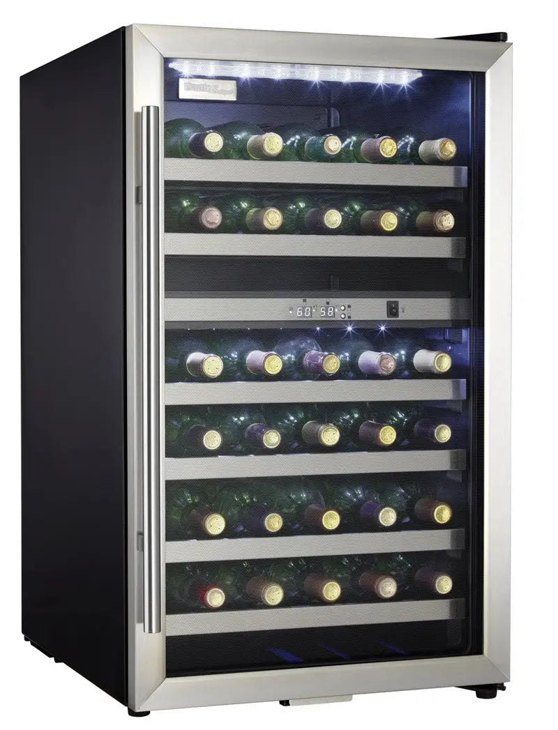 Danby 19.44'' 38 Bottle Dual Zone Freestanding Wine Refrigerator | Fridge.com