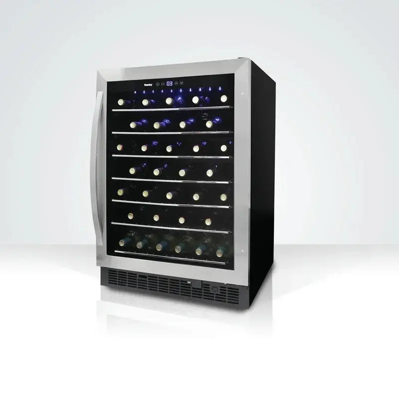 Danby 23.8'' 60 Bottle Single Zone Built-In Wine Refrigerator | Fridge.com