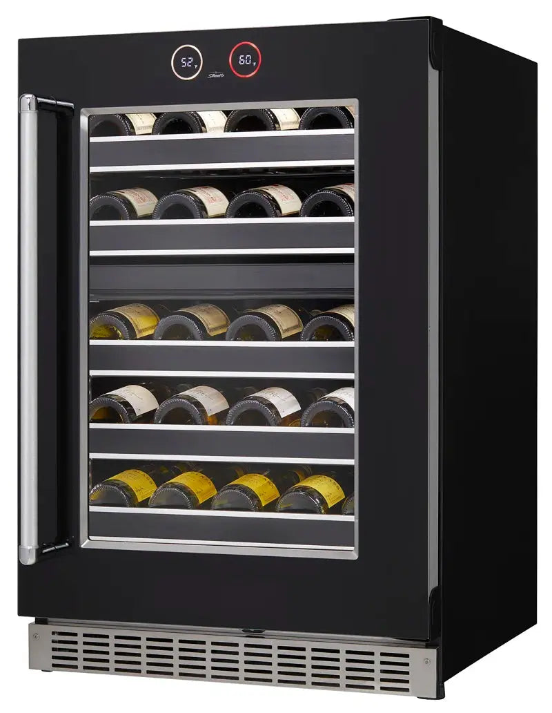 Danby 26.75'' 37 Bottle Dual Zone Built-In Wine Refrigerator | Fridge.com