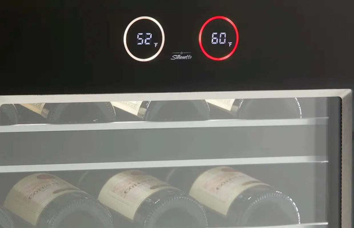 Danby 26.75'' 37 Bottle Dual Zone Built-In Wine Refrigerator | Fridge.com