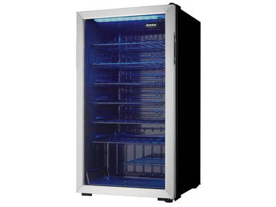 Danby 36 Bottle Free-Standing Wine Cooler in Stainless | Fridge.com