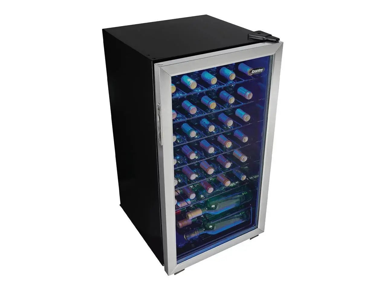 Danby 36 Bottle Free-Standing Wine Cooler in Stainless | Fridge.com