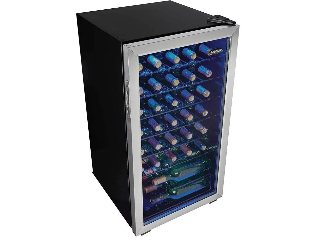 Danby 36 Bottle Free-Standing Wine Cooler in Stainless | Fridge.com