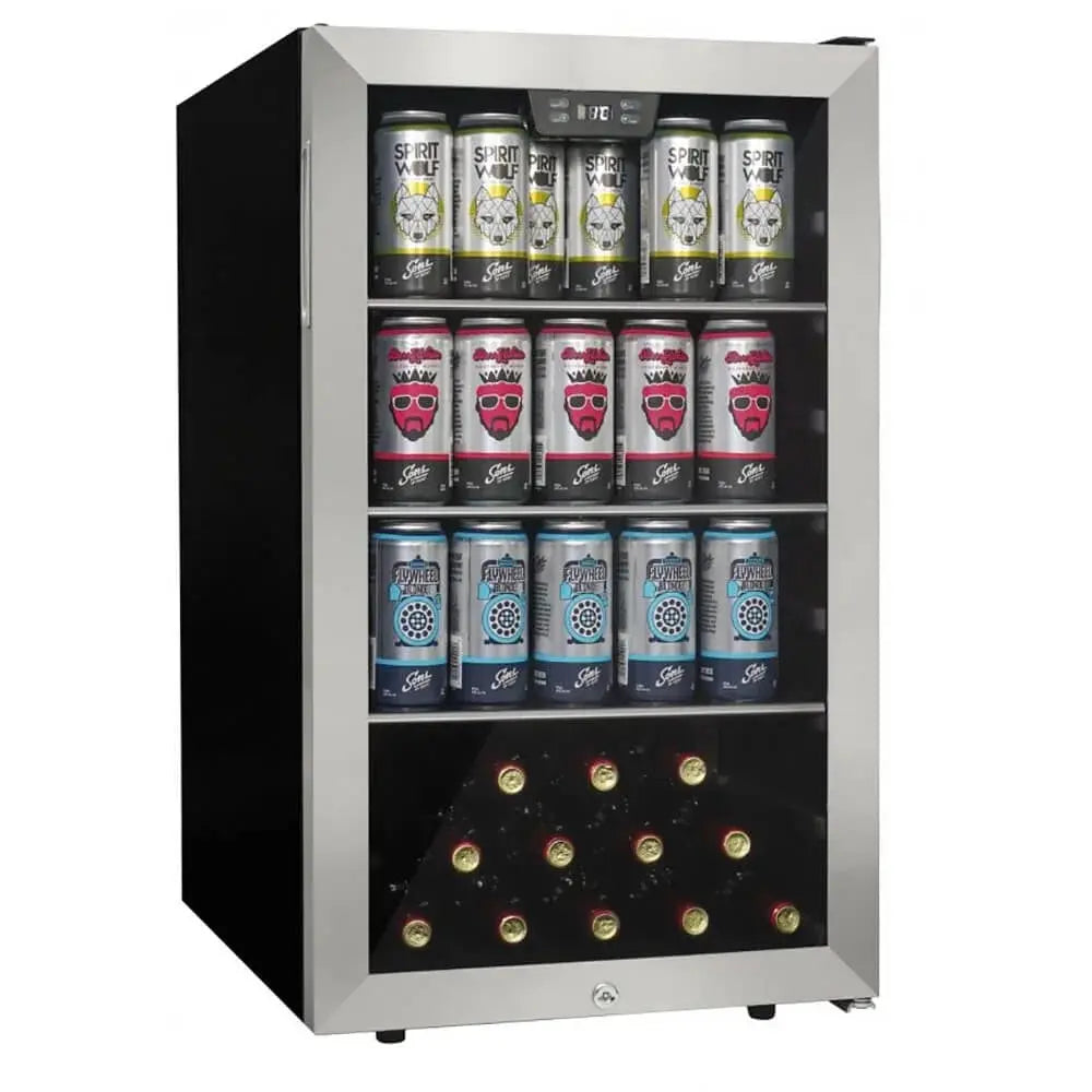 Danby 4.5 Cu. Ft. 115 Can Free-Standing Beverage Center DBC045L1SS | Fridge.com