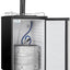 Danby 5.4 Cubic Feet Silver Single Tap Half Barrel (Full Size) Freestanding Kegerator with Adjustable Temperature | Fridge.com