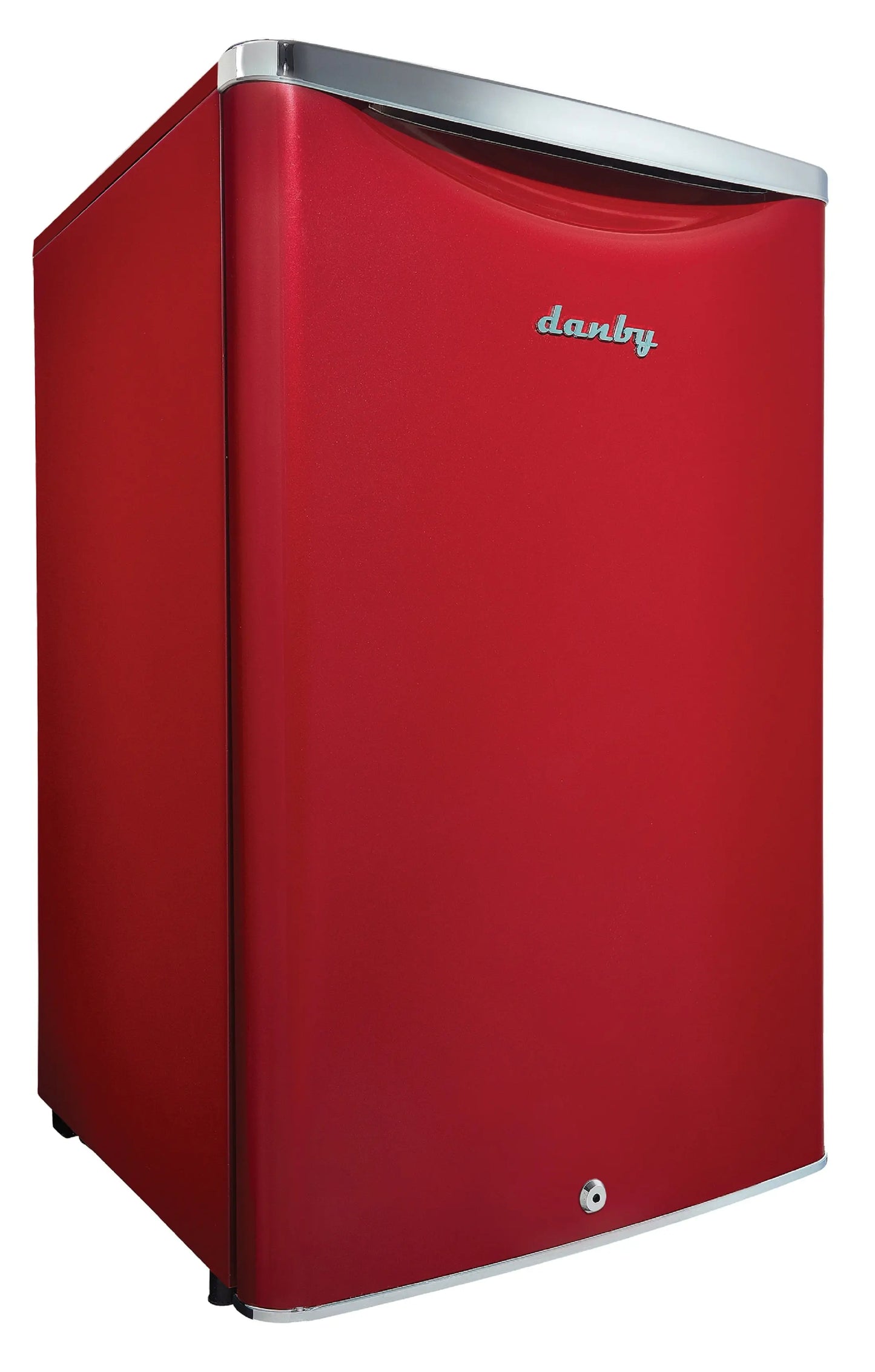 Danby DAR044A6LDB 4.4 Cu. Ft. (124 L) Capacity Retro Mini All-Refrigerator in Metallic Red Featuring Danby’S Patented Design and Energy Star Compliant | Fridge.com