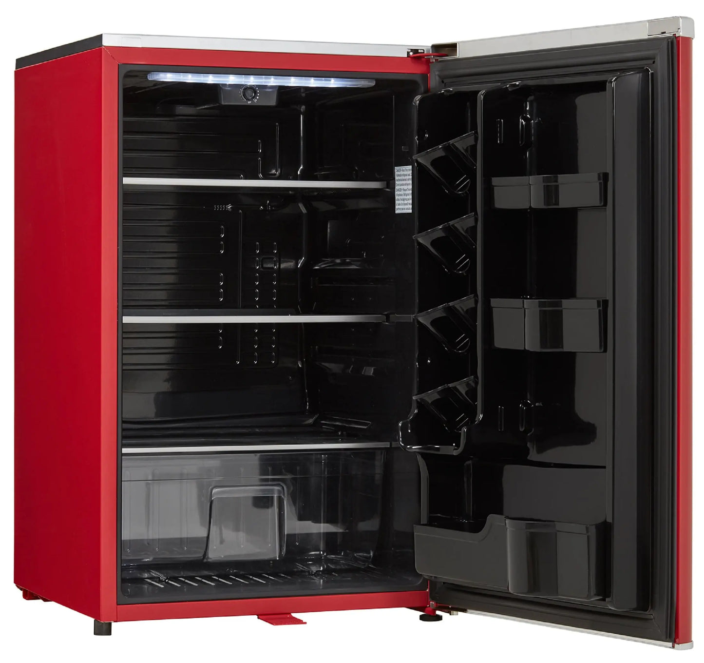 Danby DAR044A6LDB 4.4 Cu. Ft. (124 L) Capacity Retro Mini All-Refrigerator in Metallic Red Featuring Danby’S Patented Design and Energy Star Compliant | Fridge.com