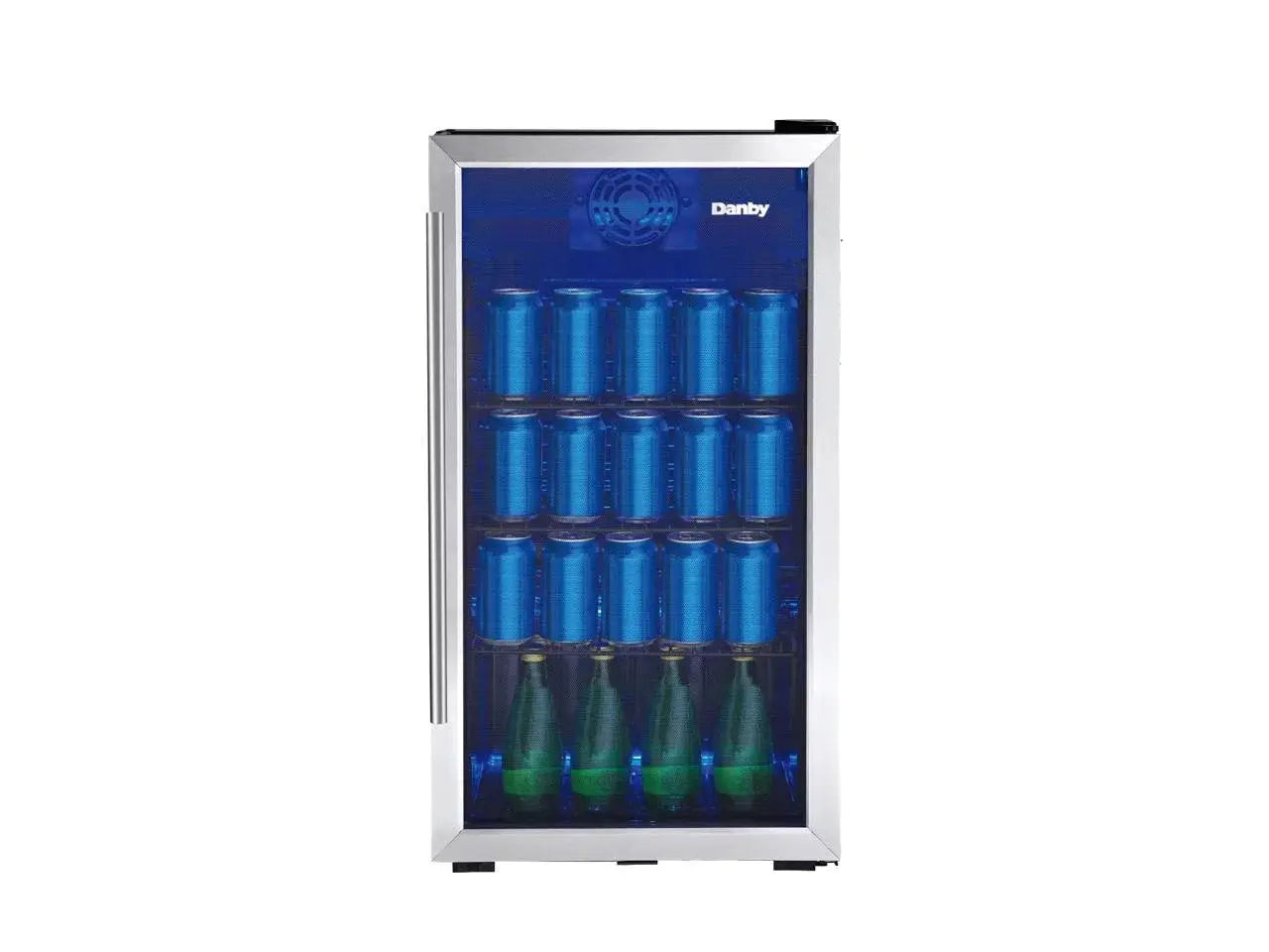 Danby DBC117A2BSSDD-6 3.1 Cu. Ft. Free-Standing Beverage Center in Stainless Steel | Fridge.com