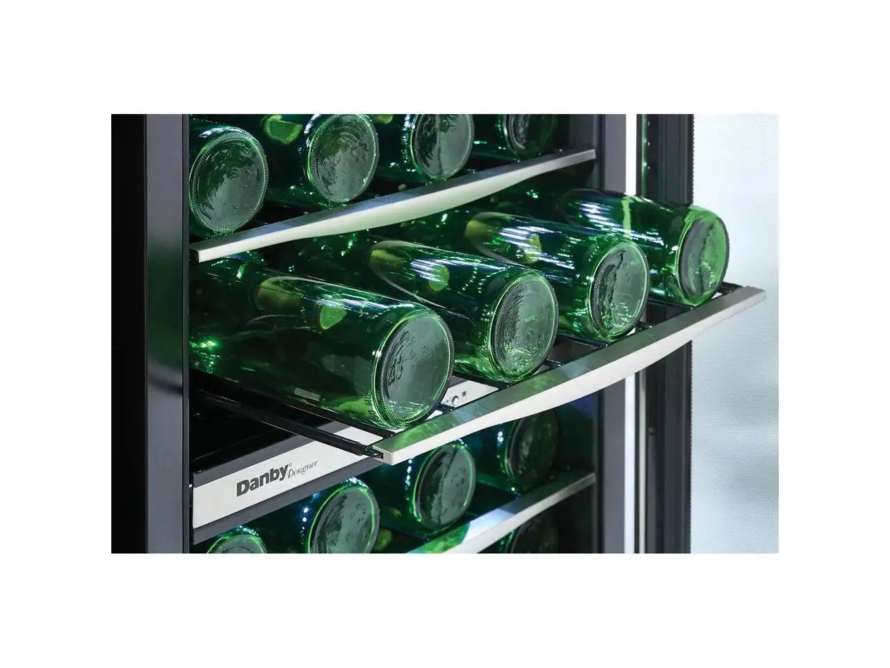 Danby Designer DWC040A3BSSD 38 Bottle Compact LED Light Refrigerator Wine Cooler | Fridge.com