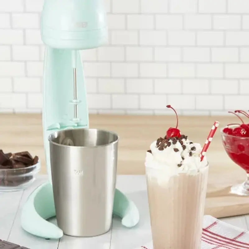 Dash Retro Milkshake Maker, Aqua | Fridge.com