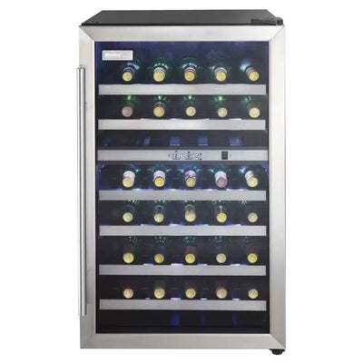 Designer Dual-Zone 19.44 In. 38-Bottle Free-Standing Wine Cooler | Fridge.com