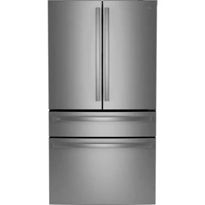 Profile 29 Cu. Ft. Smart 4-Door French-Door Refrigerator Stainless Steel W/Door in Door, Dual-Dispense Autofill Pitcher | Fridge.com