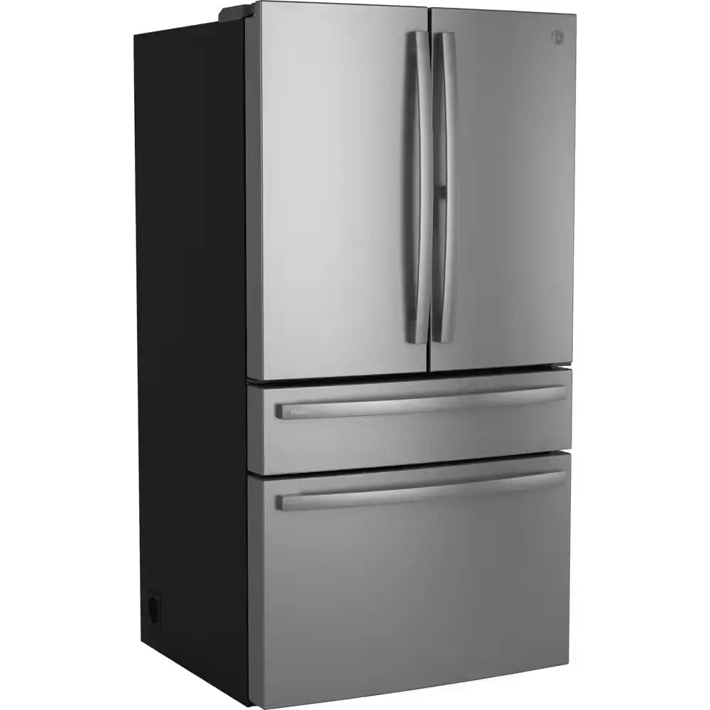 Profile 29 Cu. Ft. Smart 4-Door French-Door Refrigerator Stainless Steel W/Door in Door, Dual-Dispense Autofill Pitcher | Fridge.com