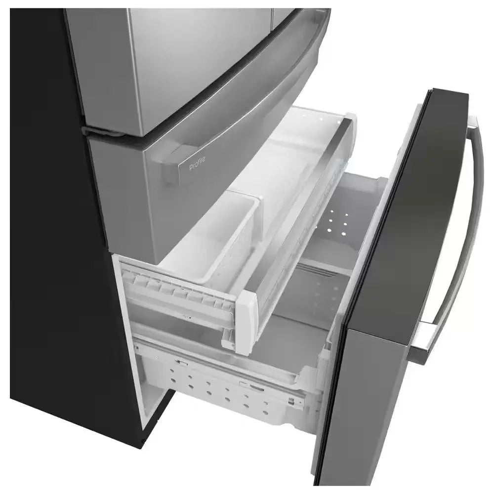 Profile 29 Cu. Ft. Smart 4-Door French-Door Refrigerator Stainless Steel W/Door in Door, Dual-Dispense Autofill Pitcher | Fridge.com