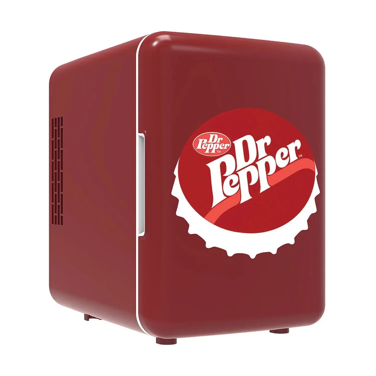 Dr. Pepper 6-Can Portable Mini Fridge, MIS153DRP, Red | Fridge.com