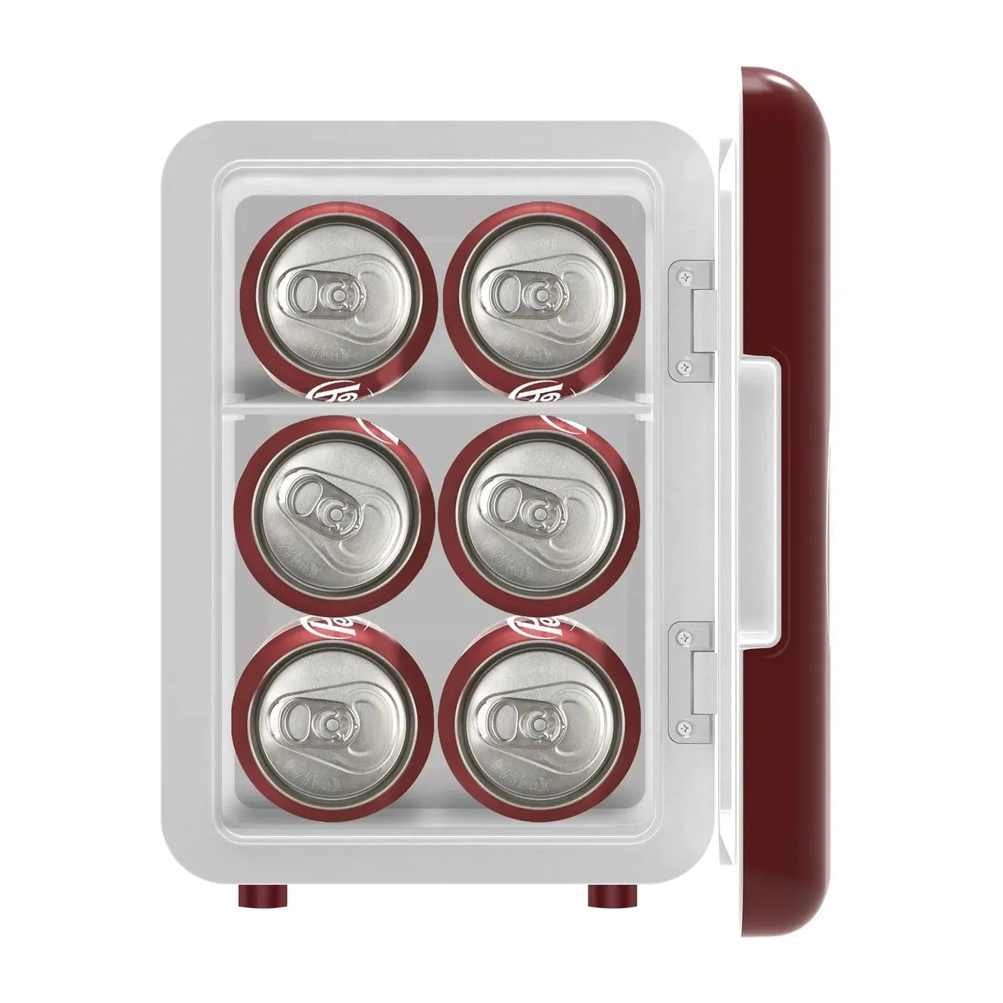 Dr. Pepper 6-Can Portable Mini Fridge, MIS153DRP, Red | Fridge.com