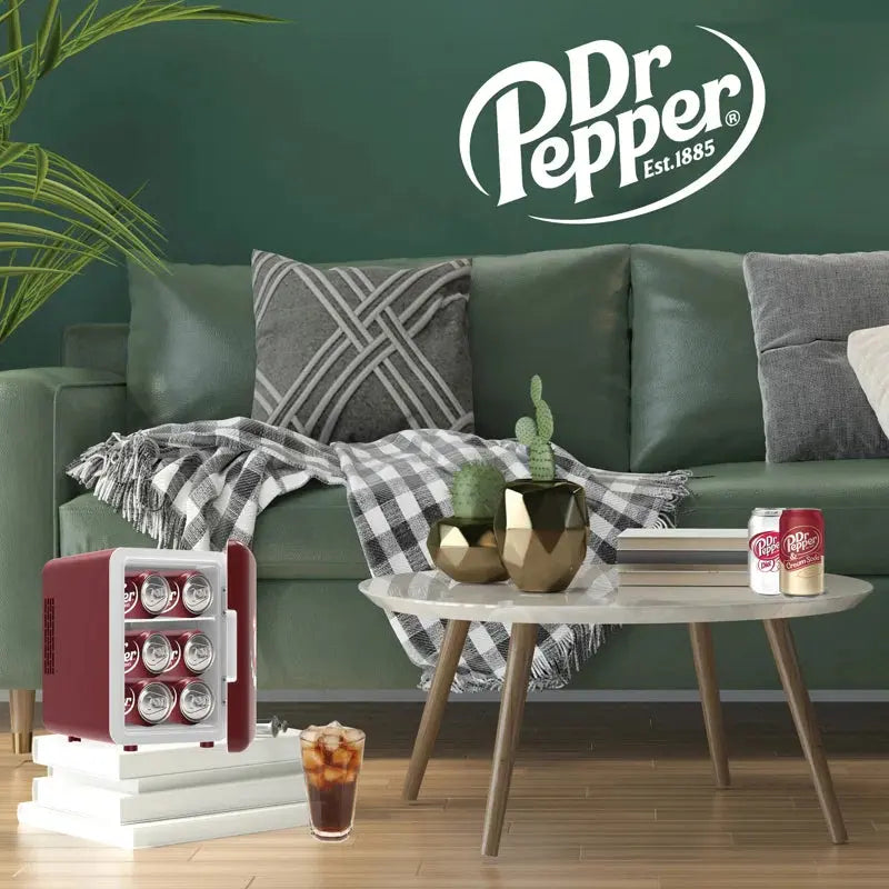 Dr. Pepper 6 Cans (12 Oz.) 0.14 Beverage Refrigerator | Fridge.com