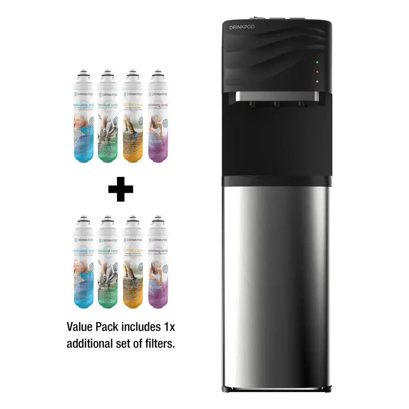 Drinkpod 100 Series Free Standing Bottleless Filtered Water Dispenser | Fridge.com