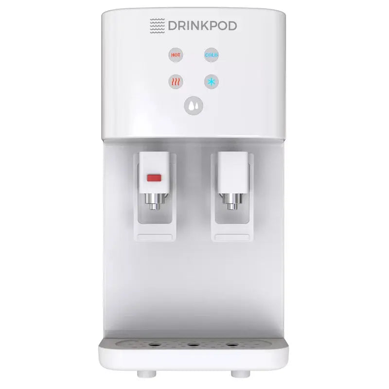 Drinkpod White Countertop Bottleless Electric Filtered Water Dispenser | Fridge.com